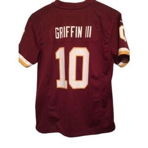 WASHINGTON REDSKINS ROBERT GRIFFIN III SIZE YOUTH MEDIUM NIKE ON FIELD JERSEY